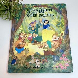 Beautiful Vintage Disney’s “Snow White And The Seven Dwarves” Collectible Book